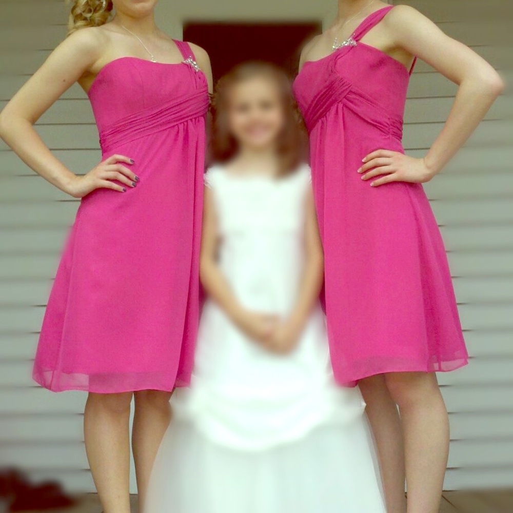 Pink Formal Dress Size 1
